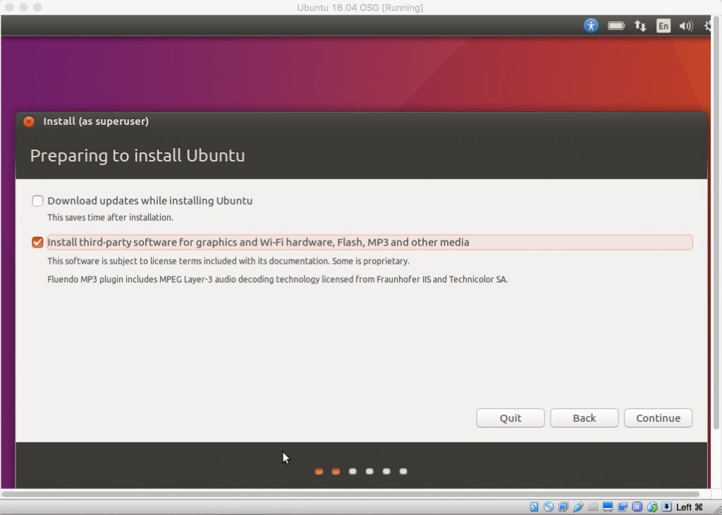 Ubuntu 16.04 Linux installation tutorial