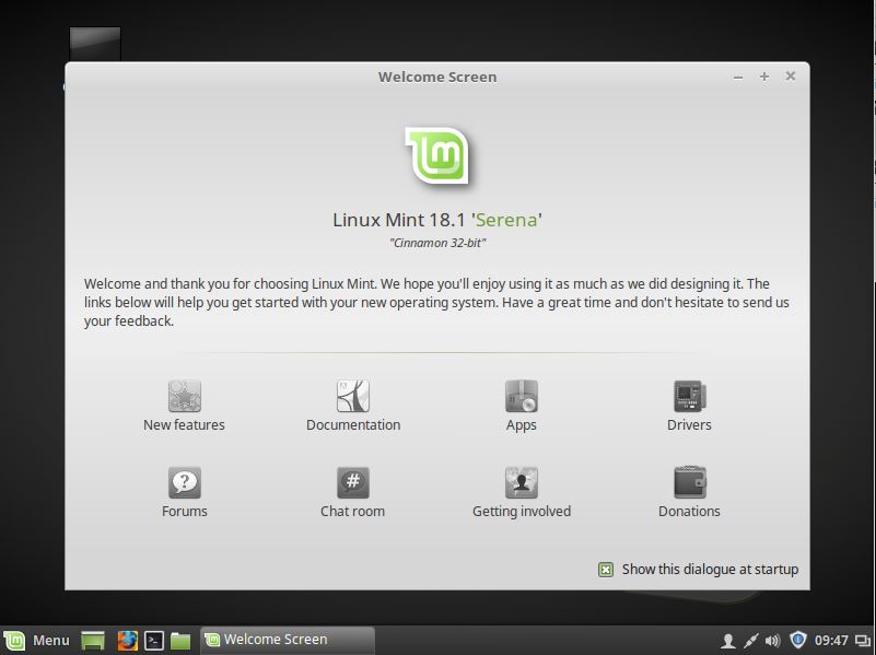 Tutorial covering the installation of Linux Mint 18.1 Serena with the Cinnamon desktop